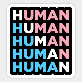 Transgender Human Sticker